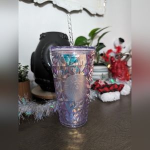 Starbucks Holiday 2023 Diamond Prism Grande Cold Cup 16oz